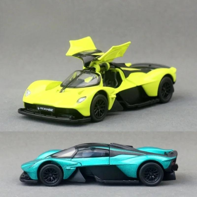 Simulation 1/39 Aston Martin Valkyrie Alloy Car Model Children's Toy Vehicle Pull Back Diecast Miniature Voiture Home Decor