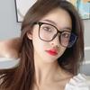 Oversized Anti Blue Light Glasses Women Luxury Brand Design Optical Computer Eyewear Ladies Spectacle Plain Frame
