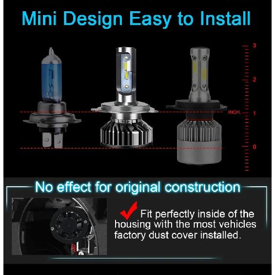 ENGZEA H7 H4 Led Canbus Headlight12V 24V H1 H8 220000LM 200W H9 H11 9005 9006 Hb3 Hb4 Led Bulb Lamp for Car 4300K 6000K 8000K