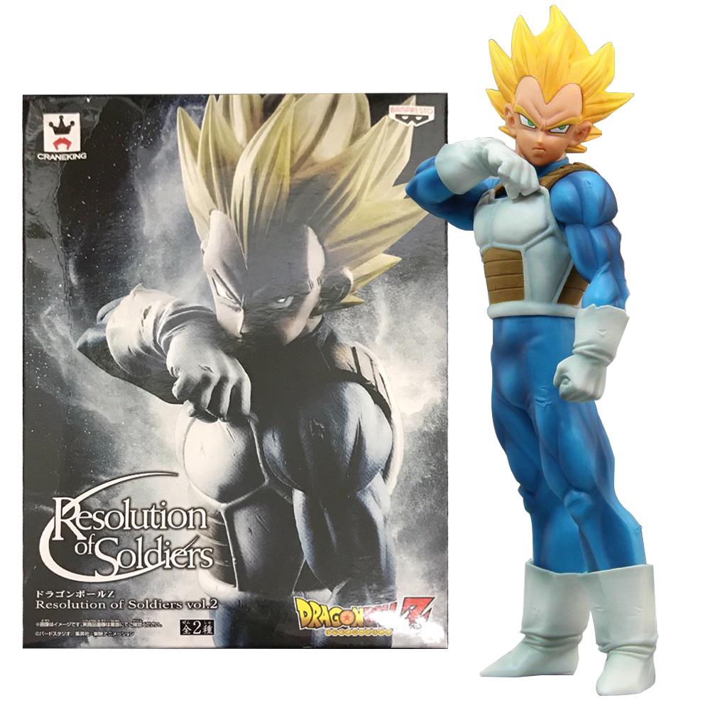 18CM Anime Dragon Ball Vegeta Battle Preparation Super Saiyan Warrior Awakening Ver Model Toy Gift Collection Action Figure