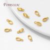 2 Sizes 18K Gold Plated Bail Connectors For Jewelry,Pendant Bails,Small Bail,DIY Necklaces Making Accessories,Pendant Holder