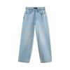 Check Baggy Denim Pants Women Bottoms VN000R4STTJ