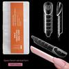 150Pcs/Box Long Almond Clear Plastic Nails Full Cover Stiletto Pointy False Tips Artificial Acrylic Nail Tips For Nail Salon
