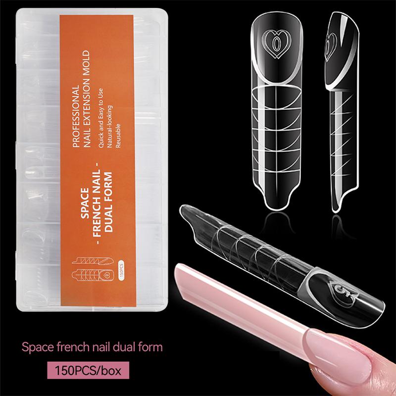 Long Coffin Nail Tips Full Cover Press On Reusable Fake Nails for Women Girls Manicure Home Party Use