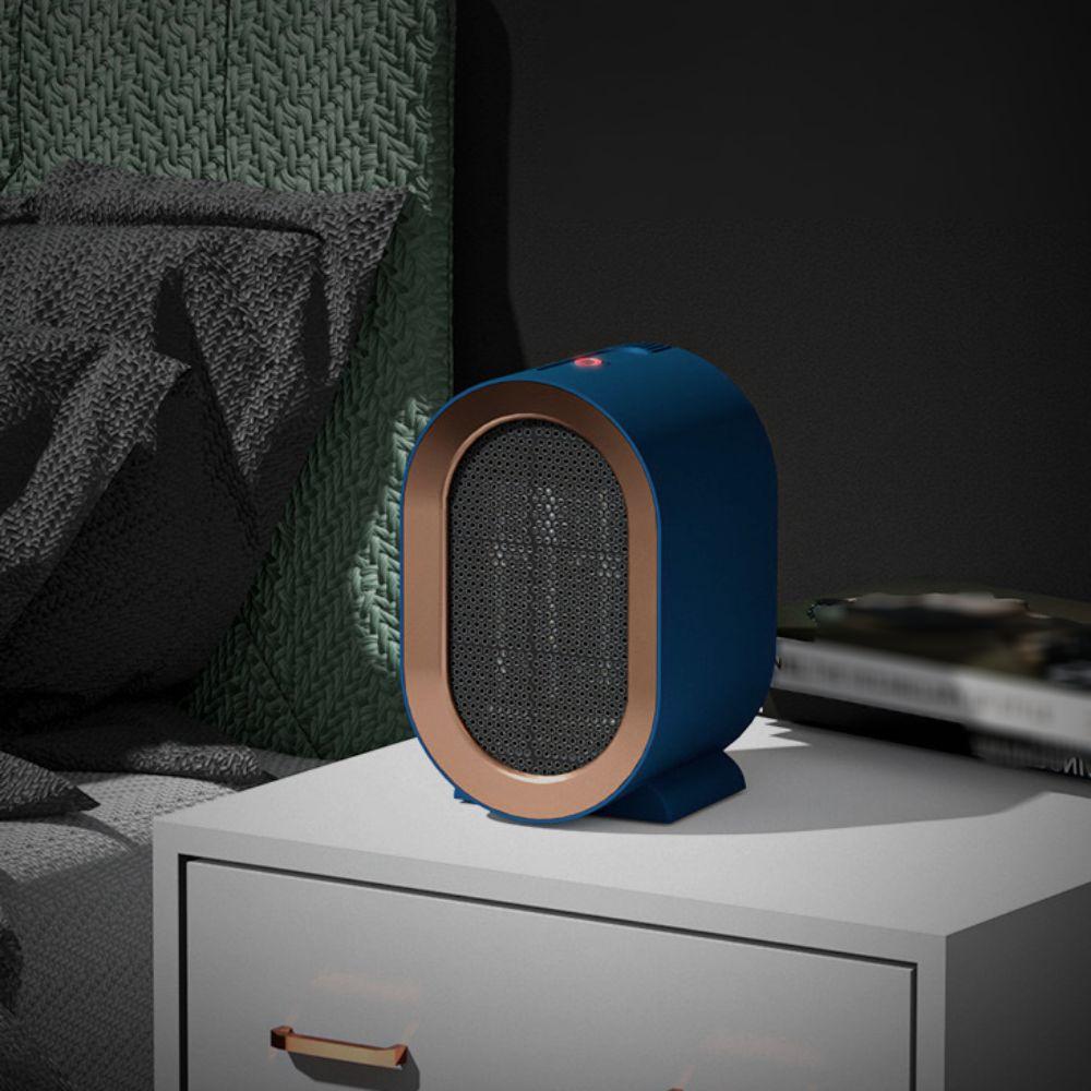 Fast Heat Heating Warm Air Blower Oval Electric Heater Mini Hot Air Fan  Bedroom