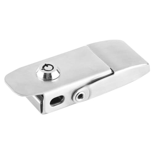 Latch Toggle Clamp Hub Cabinet Tool Hardware Toggle Stainless Steel Spring Two Keys