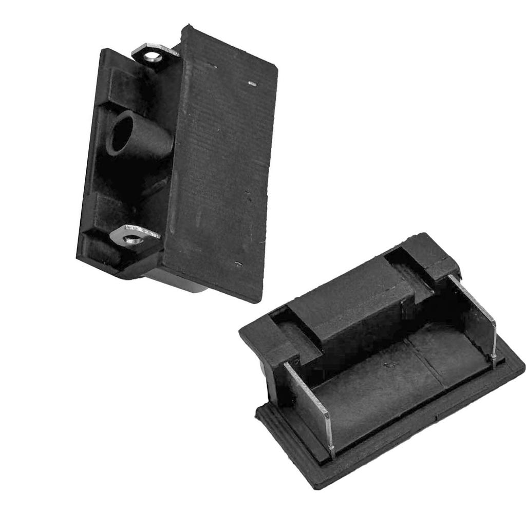 2PCS For DAYI A7 Battery Adapter Connector Replacement Terminal Block 35x26mm Black Plastic Secure Connection Fit