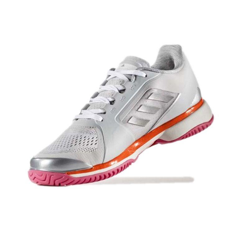Adidas Barricade Comfortable Durable Low-Top Running Shoes Women Sneaker Gray BY1620