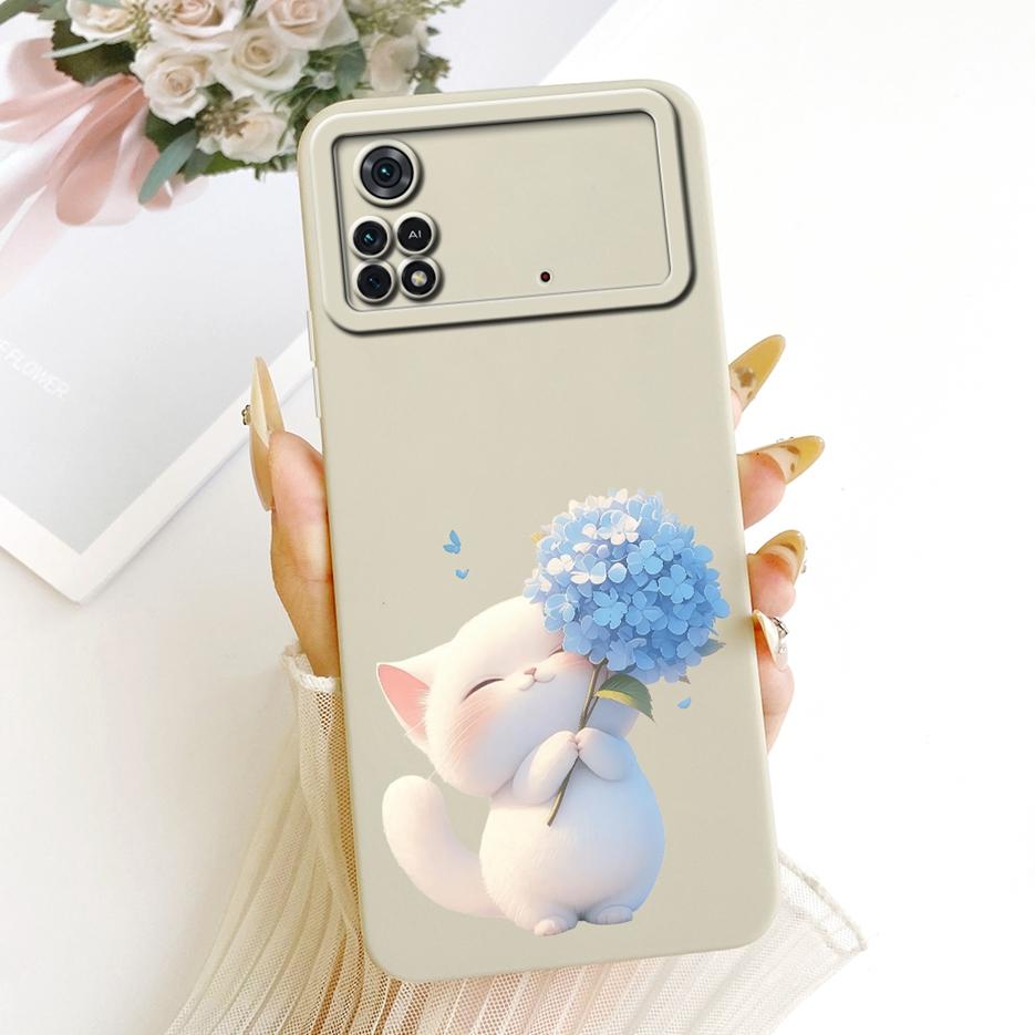 For Xiaomi Poco M4 Pro 4G Case Cool Owl Dragon Painted Cover Soft Silicone Phone Case For Xiaomi Poco X4 Pro PocoM4 Pro 5G Shell