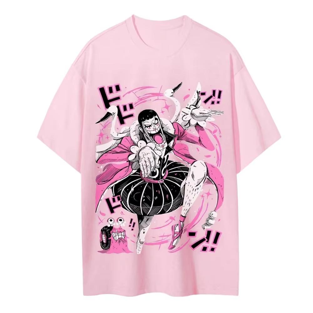 2026 new One Piece Mens and Womens Tshirts  Anime HipHop Classic Tshirts  SpringSummer ShortSleeved Tshirts