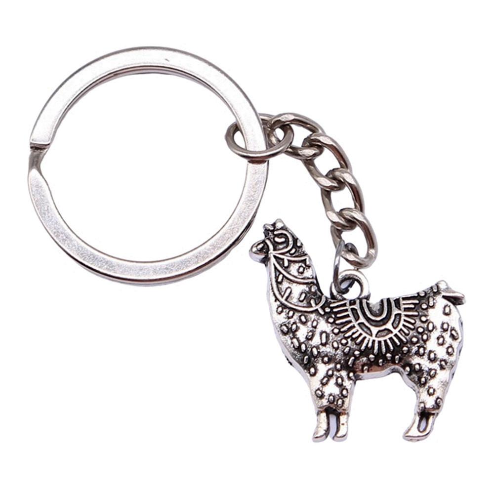 Cat Keychain Poultry Charm Pet Lover Key Holder 28mm Ring
