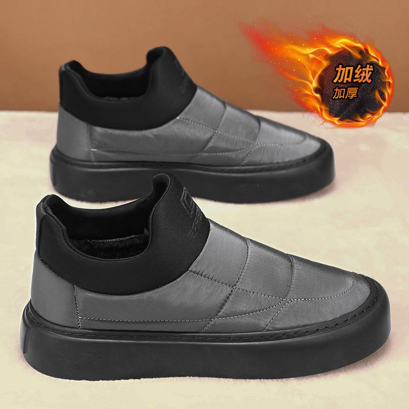 

Cotton shoes winter velvet thickened warm board shoes driving casual sports cotton shoes 44