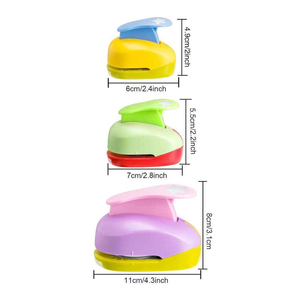 Star Punch DIY Embossing Punches Scrapbooking Machine Paper Cutting Hole Punch Labor Saving Punches