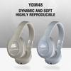 Luminous Bluetooth Wireless Headphones with Silicone Headband YDM48RGB, featuring Long Battery Life.