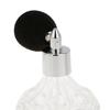 Vintage Carved Short Spray Glass Empty Refillable Crystal Perfume Bottle with Spray Atomizer 100ml Home Decorative Bottle