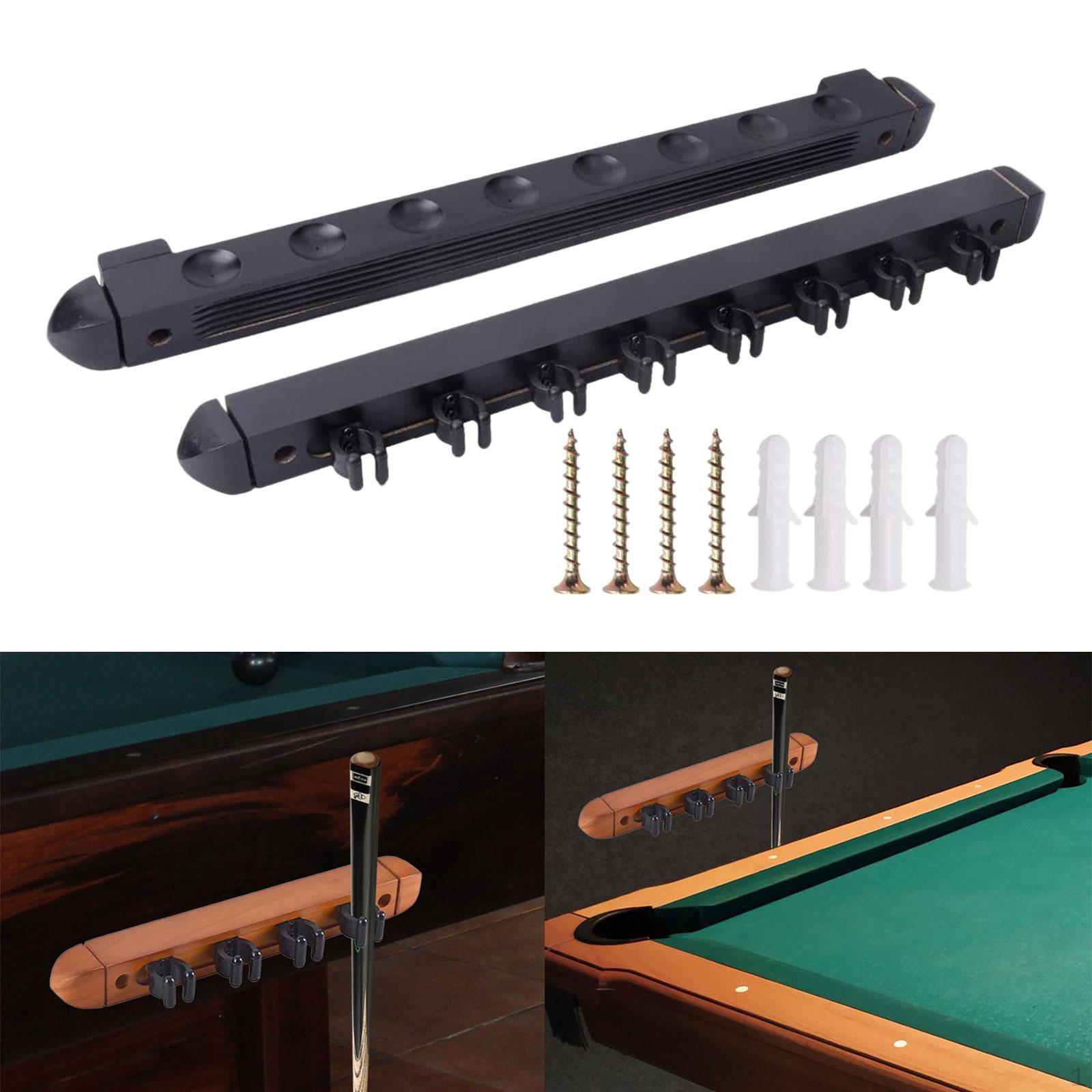 

Подставка для киев для бильярда. Вмещает 8 киев. Профессиональные настенные держатели для чёрный