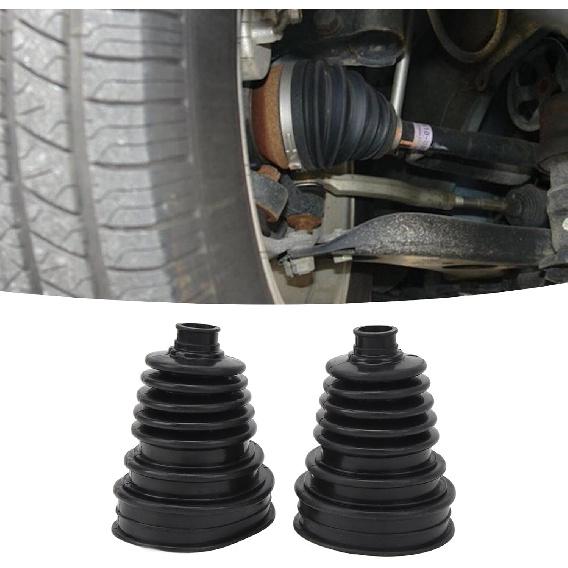 2pcs Universal Split Constant Velocity Joint Gaiter Boot Replacement Kit, Universal Silicone CV Boots - Highly Flexible - Constant Velocity Joint