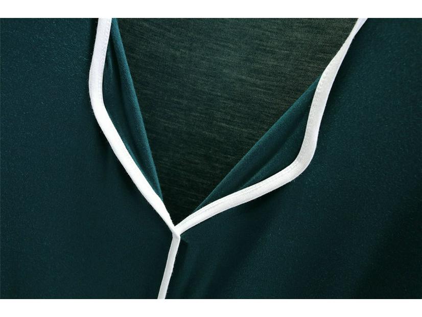 Women's Modal Short-Sleeve Summer Nightdress, Loose Fit, Large Size, Belly-Covering Hem, Lightweight Long Skirt.