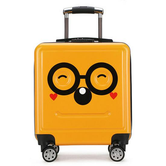 Children's Travel Trolley Suitcase - Universal Wheel, Password Lock, Gift Box