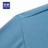 Romon Men's Waffle High-Elastic Ice Silk Short Sleeve T-Shirt