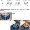 Adjustable Pet Sun Protection Denim Hat Checkered with Ear Hole Dog Fisherman Hat Lightweight Breathable Dog Visor Cap Outdoor