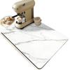 Diatomaceous Earth Kitchen Draining Mat - Water Absorption & Heat Insulation Pad for Marble Countertops and Dining Tables