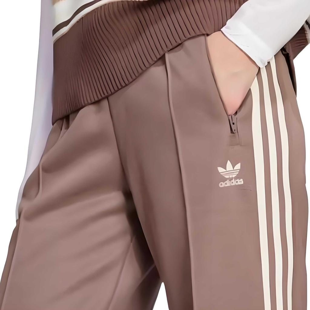 adidas Originals Casual Pants Women's Shadow Brown/Wonder White JZ5535
