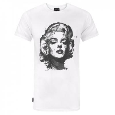 W.C.C Unisex Adult Marilyn Monroe Longline T-Shirt