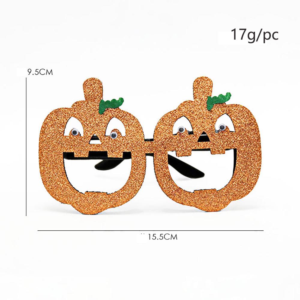 New Halloween Glasses Children's Funny Party Costumes Photo Prop Decorative Goods Skull-and-pumpkin Ghost Day Party