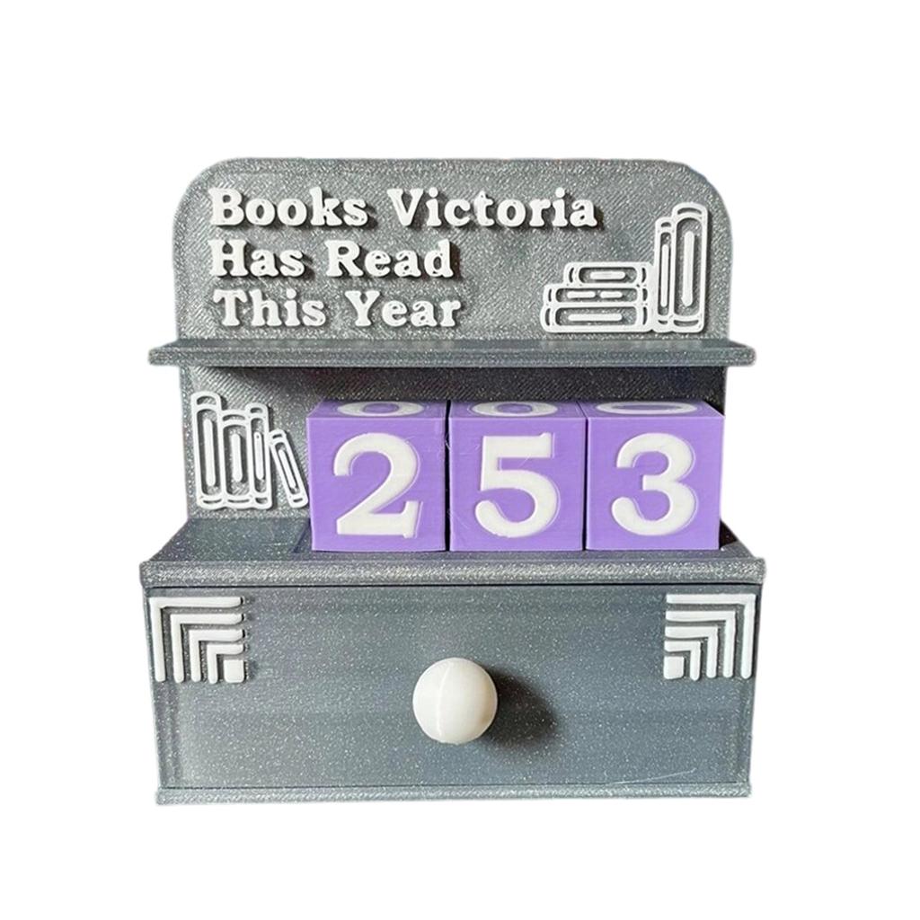 Reading Book Counter Bookshelf Ornaments Home Decoration