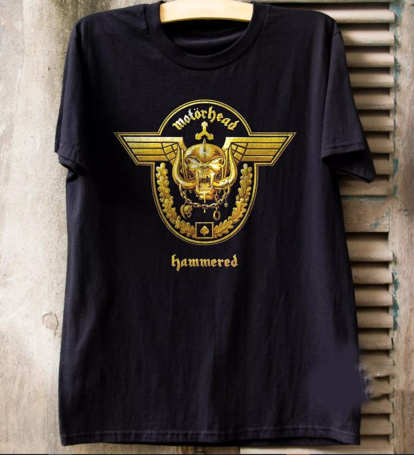 

MOTORHEAD Hammered Album Logo Graphic T-shirt size S-4XL 3XL
