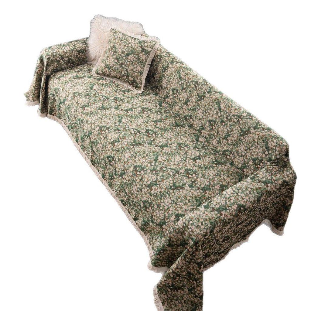 Imanqi Yun Japanische Quaste Sofabezug - Grün, Universell für alle Jahreszeiten