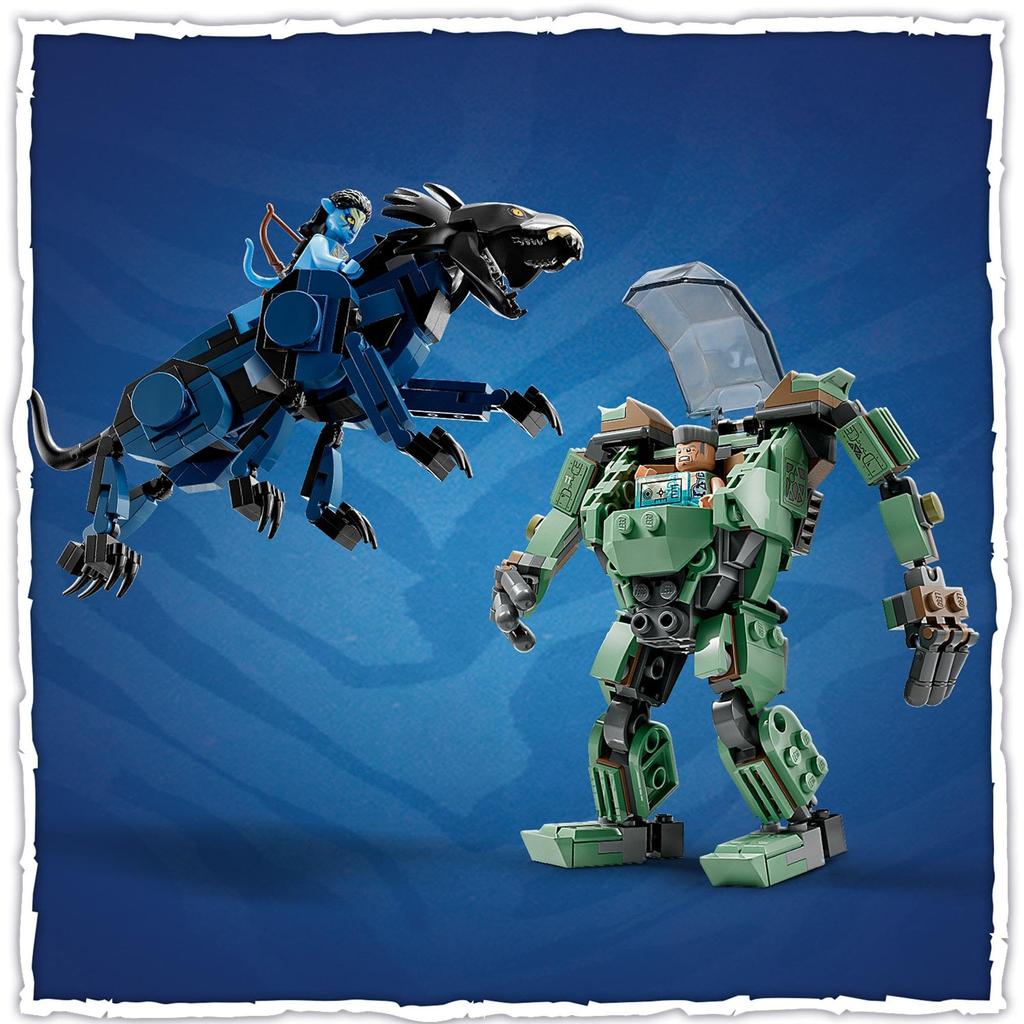 LEGO Avatar Neytiri Colonel Quaritch 75571 Toy Block Současnost Fantasy Film Kluci Dívky Věk vs.. 9+