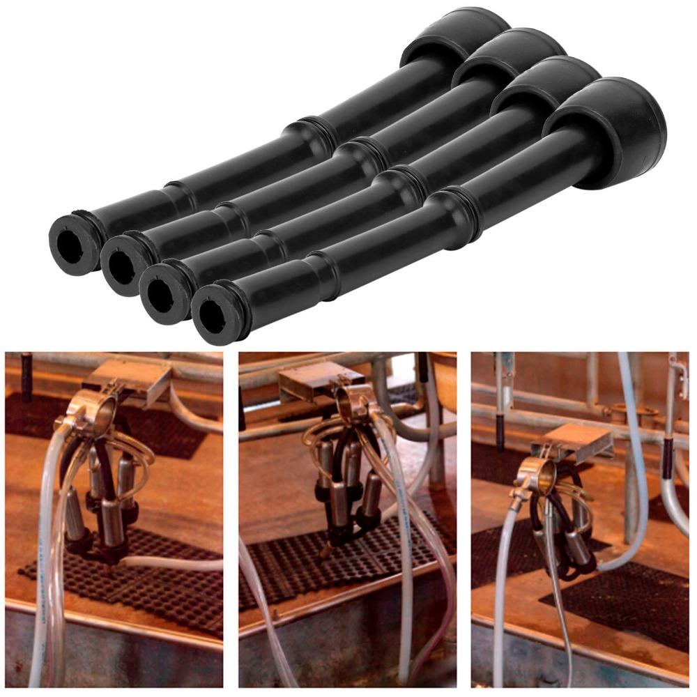 4Pcs Rubber Milk Liner Soft Milking Tools Rubber Milking Liner Sheep Milking Machines
