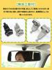 Mirror Rearview Mirror Mirror Vision Up Rearview Mirror for New Suzuki Jimny Sierra JB74 and Nomad JC74 Bracket, Holder, Built-in Bracket, (Gray)
