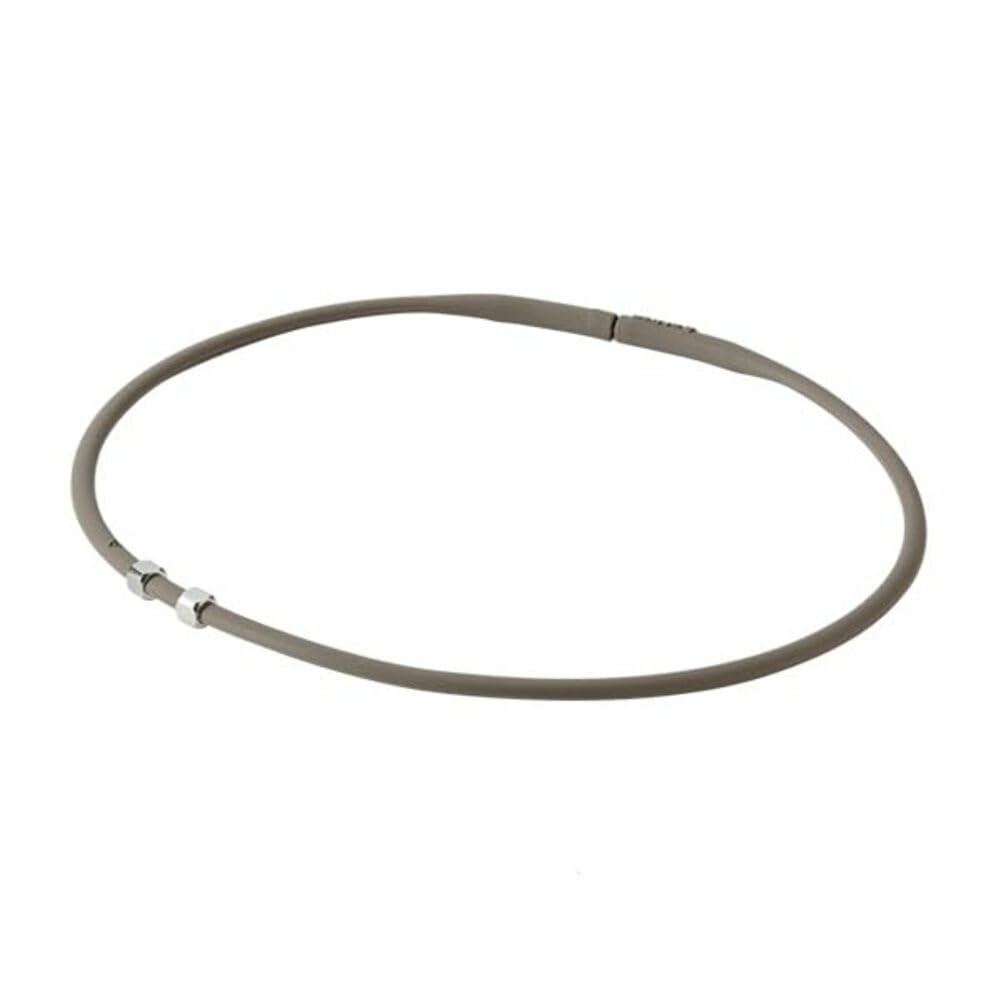 

phiten RAKUWA Necklace EXTREME Cube Charcoal Gray 43cm [Relieves stiff shoulders and neck] [Made with Phiten s advanced Metax technology]