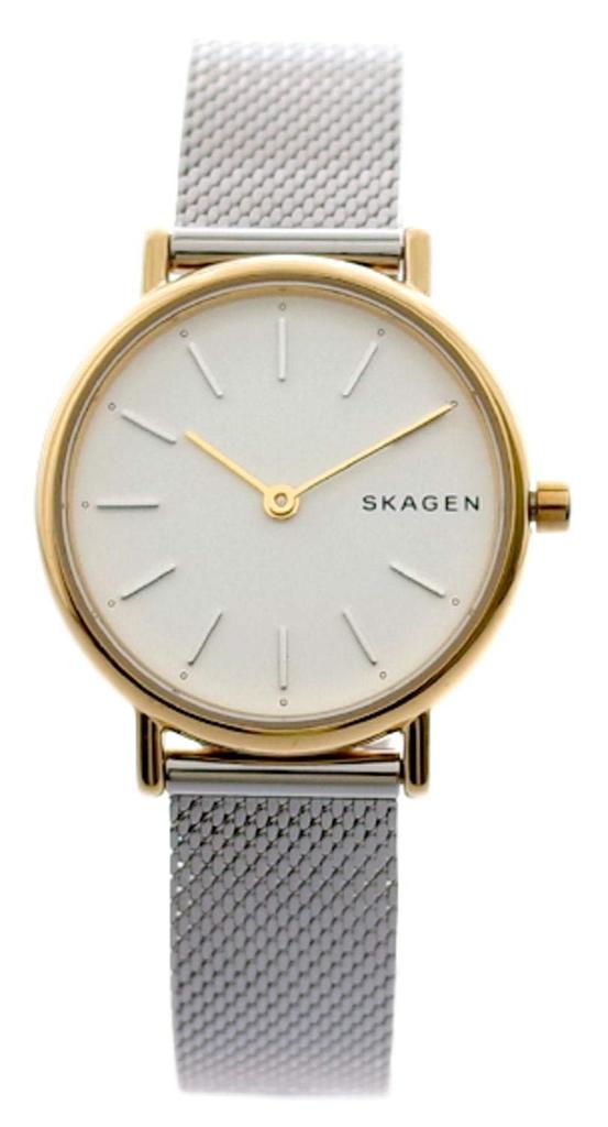 Skagen SKW2729 Signature Quartz Watch In White and Silver for Women [Used]