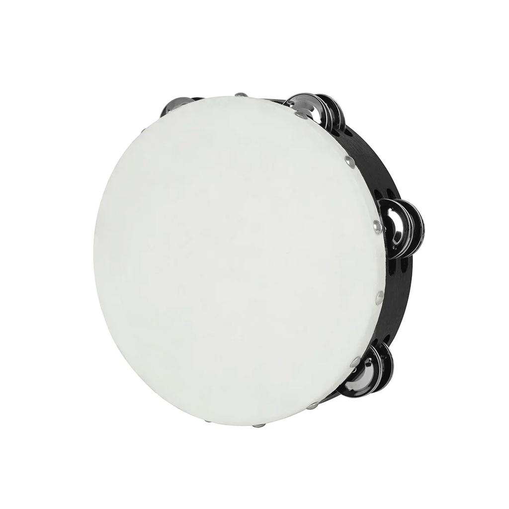 Tambourine 6/8 Inch Wooden Hand Bell Handheld Tambourine Percussion Instrument Instruments Orff Musical Instruments