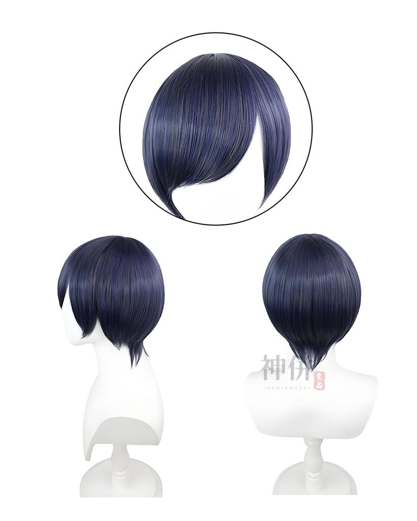 Ciel Phantomhive Cosplay Costume with Devil Black Costume for School and Stage Performances Phantomhive Includes Size [Excellent Quality] Wig, Style,
