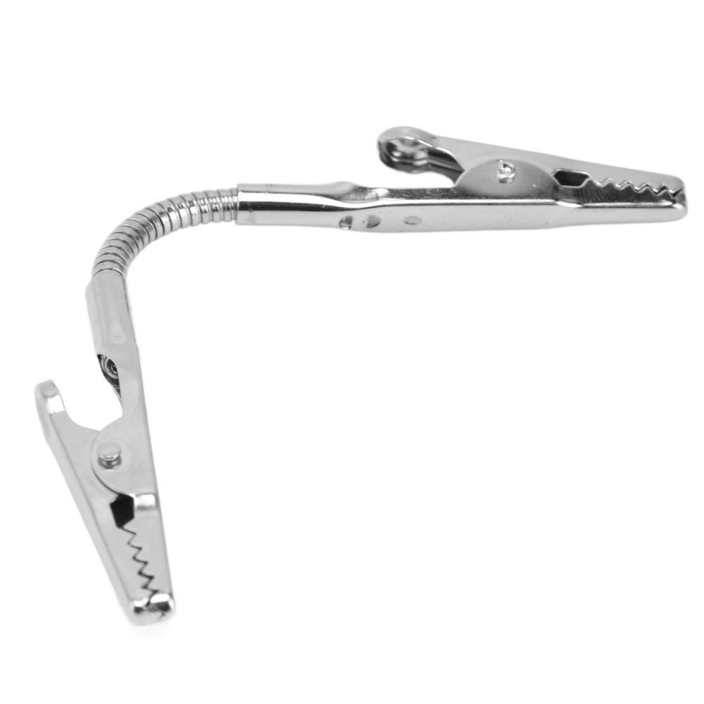 5Pcs Bendable Structure Double Head Alligator Clip Memo Note Clip Price Tag Showing