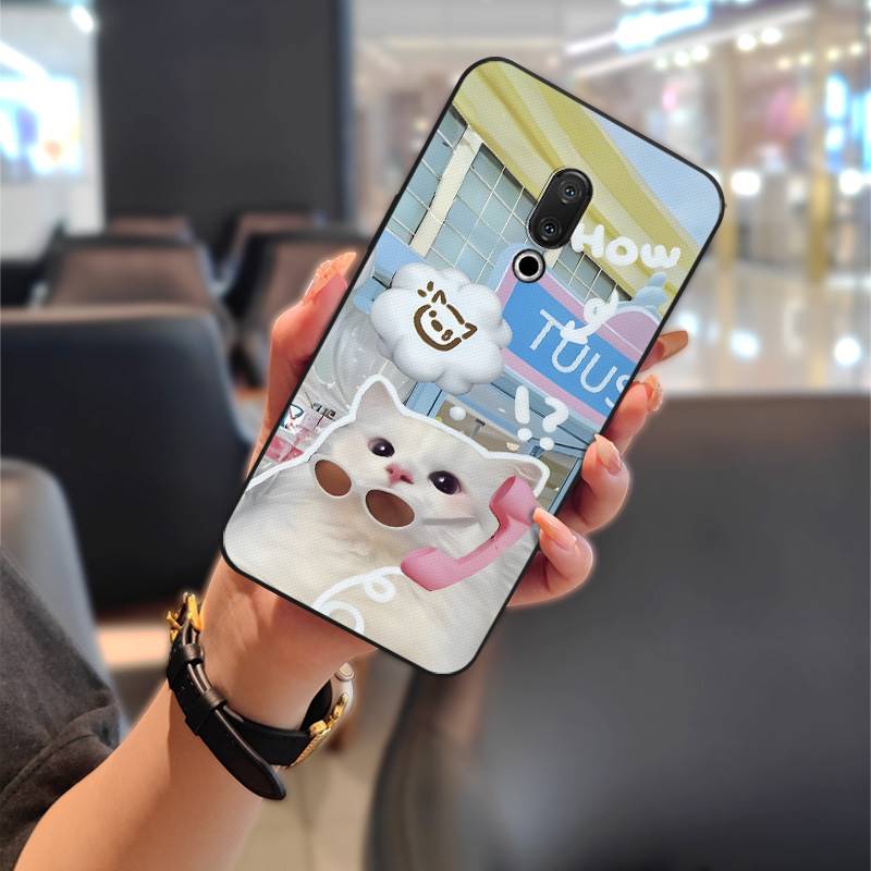 Silikon Staubdichte Handyhülle Für Meizu 15/15 Lite Graffiti Rückseite Cartoon Stoßfest Weiche Hülle Schmutzabweisendes TPU
