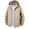 Men's Trendy Stand-Up Collar Workwear Jacket: Autumn 2026, High-Quality and Slightly Loose Fit