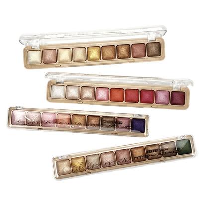 Sweet Eyes Palette Powder Palette Fard de pleoape Sclipici Fard de pleoape mat lucios înalt Beauty Pop Fard de pleoape Set de 9 culori Materiale de machiaj