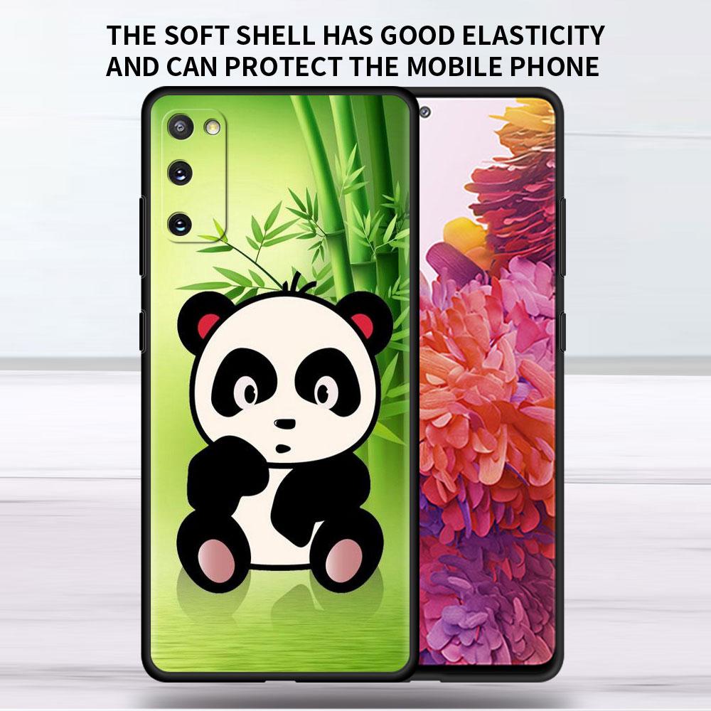 

Мягкий чехол для Samsung Galaxy Note 20 Ultra 10 Plus Lite A50 A70 A20 A40 A20e 9 8 A60 A10e Чехол для телефона Милый мультяшный зверек Панда Samsung Note 8