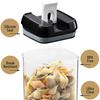 7Pcs/Set Square Containers Pantry Airtight Food Storage Jars Organization Sealed