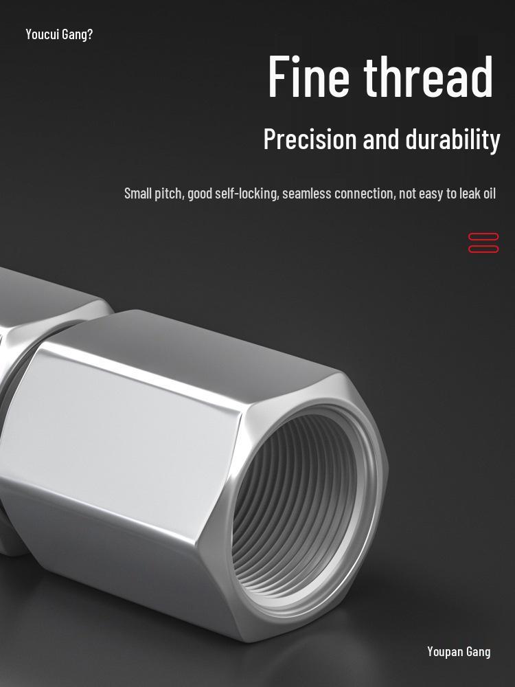 Needle-Type Grease Gun Nozzle for Bearing Maintenance