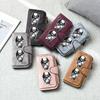 Gothic Skull Pattern Long Wallet Fashion Durable Card Holder Casual Purse for Daily Use