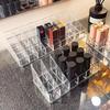 36 Grids Acrylic Lipstick Organizer - Clear Cosmetic Jewelry Storage Box, Lipstick Holder Display Rack for Makeup Organization