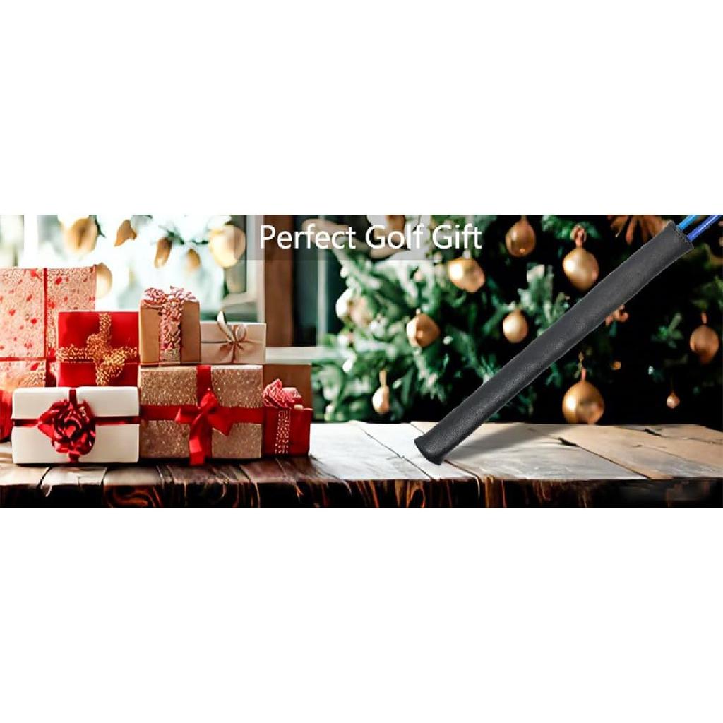 Leather Golf Alignment Stick Cover - Golf Headcover for Alignment Stick - Hold at Least 2 Sticks