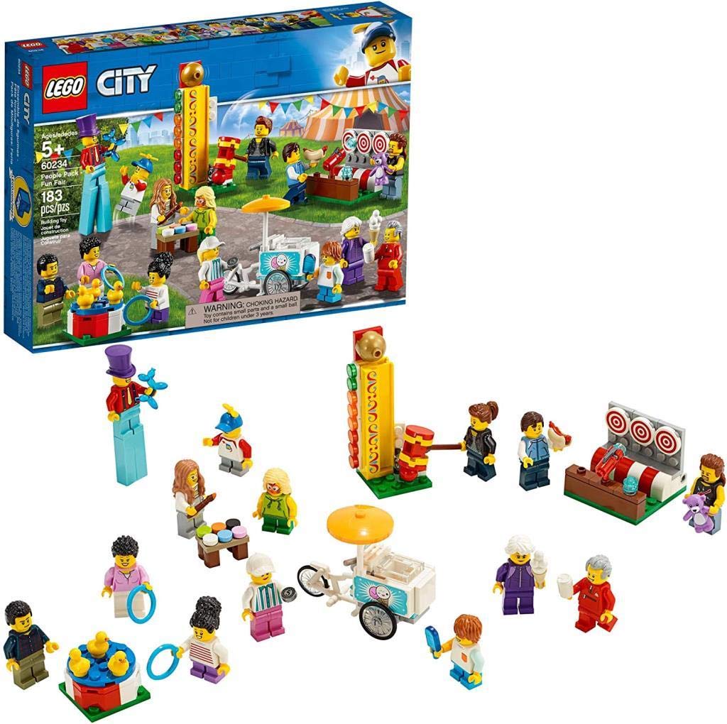 

Набор минифигурок LEGO City - Веселый фестиваль 60234 Конструктор Игрушка Мальчики Машина